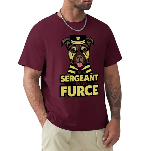 Футболка Dutiful Dog с забавным дизайном, винтажная одежда, спортивная мужская тренировочная рубашка для фанатов