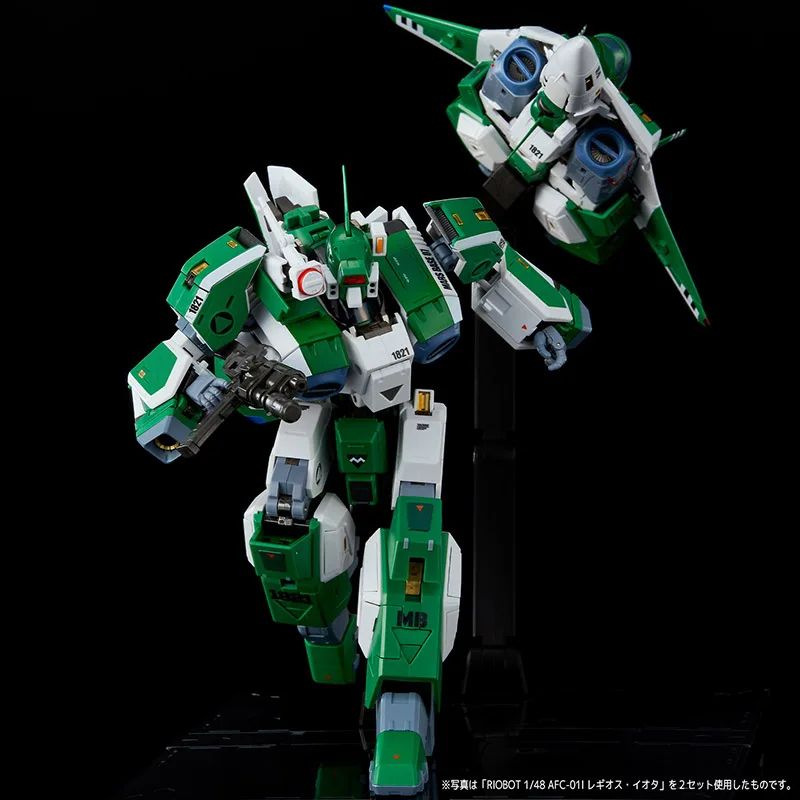 

Трансформер RIOBOT Macross, Аниме фигурки, 1/48 дюймов, искусственная трехступенчатая деформация, фигурки героев, игрушки, подарок, коллекция, хобби