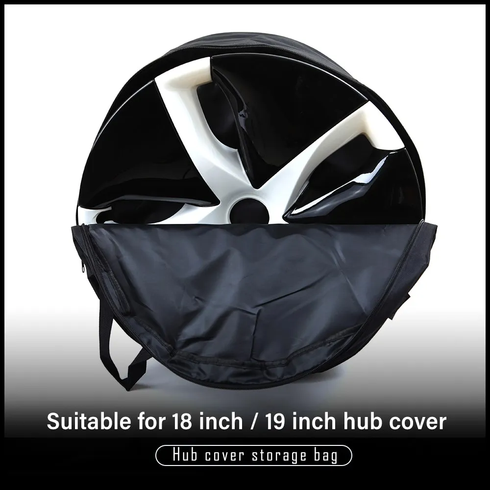 

Car Wheel Cover Storage Bag Portable Carrying Wheel Hub Cover for Tesla Model 3 Accessories Oxford Cloth Car Styling