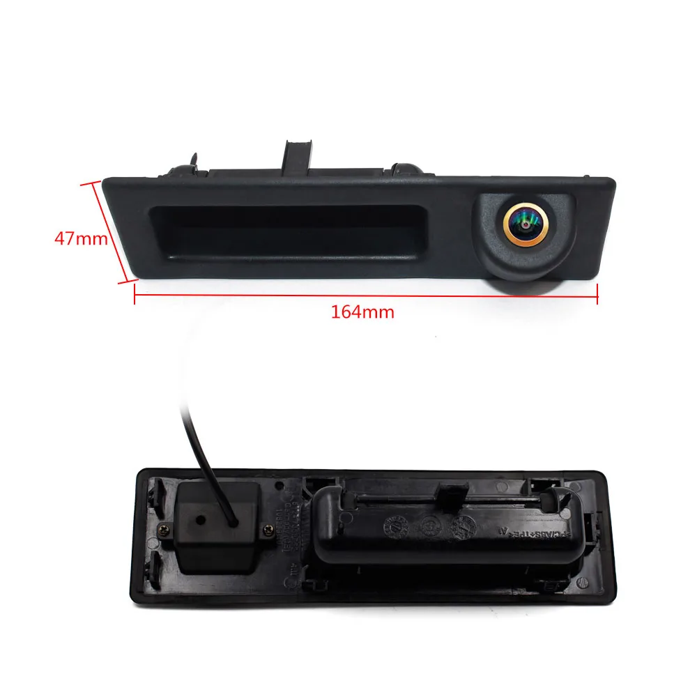 Автомобильная камера заднего вида SMARTOUR рыбий глаз с ручкой для BMW 2 3 5 7 серии X1 X3 X4