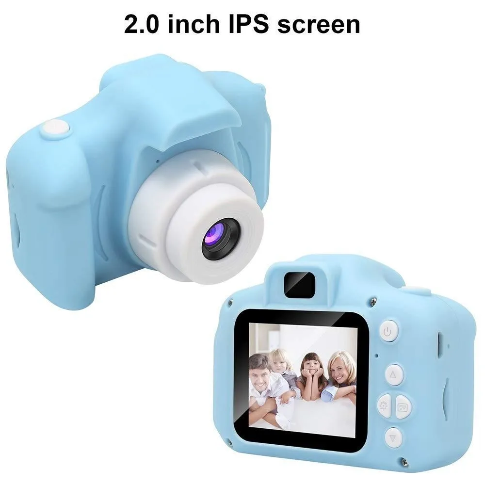 

Mini Kids Digital Video Camera Mini Rechargeable Children Camera Shockproof 8MP HD Screen Cameras Child Camcorder For Kid Sale
