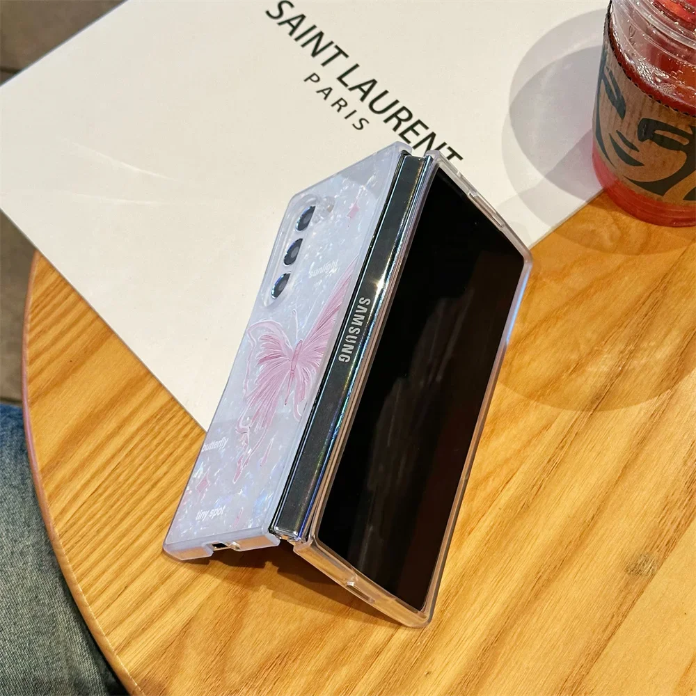 Роскошный чехол-бабочка складной чехол 6 для Samsung Galaxy Z 4 5 тонкие чехлы с
