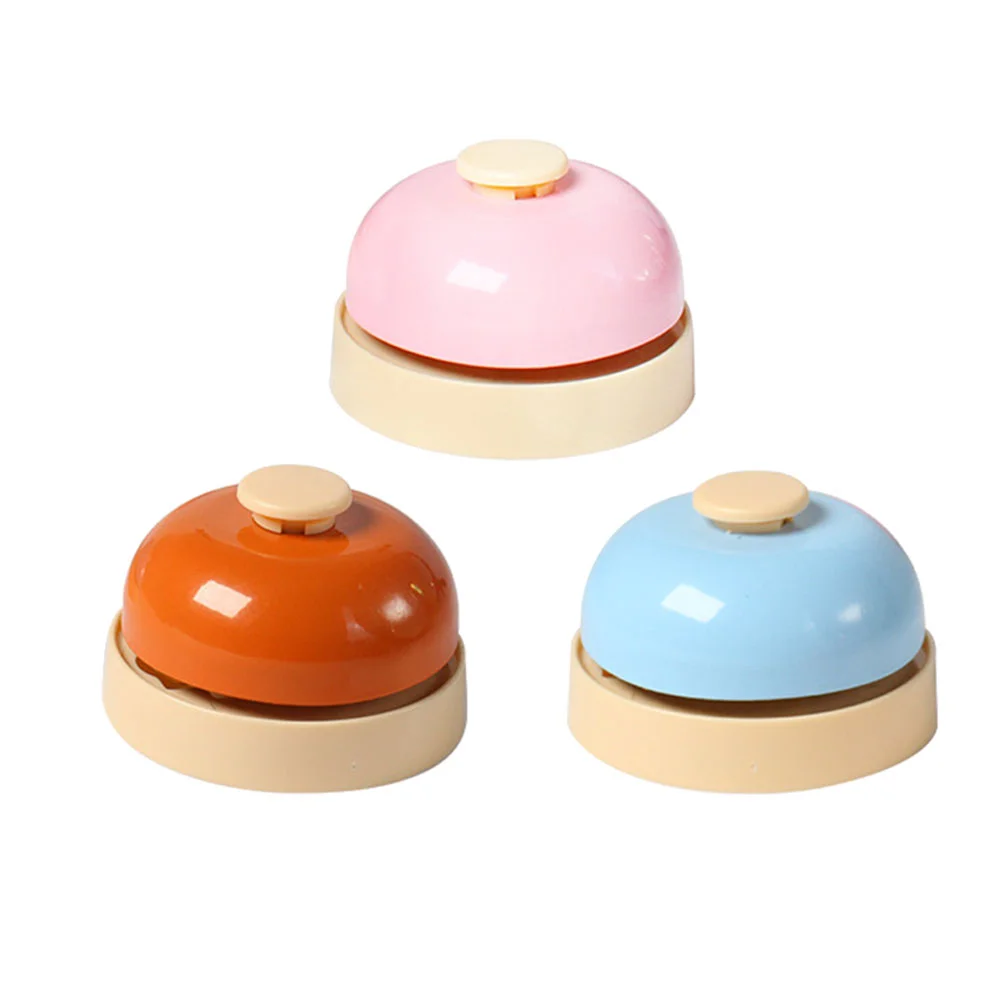 

3pcs Pet Toys Training Called Dinner Small Bells Dog Toys For Puppy Pet Call
