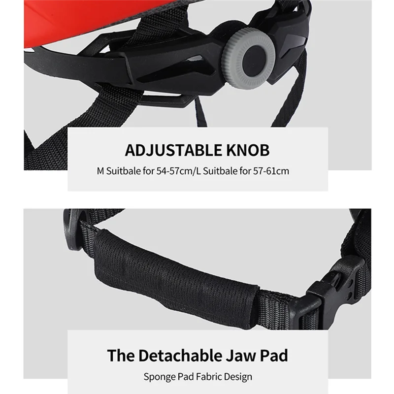 

Шлем велосипедный, 54-61 см, красный