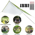 Водонепроницаемый легкий гамак, Брезентовая палатка с защитой от ультрафиолета и дождя, для походов и выживания