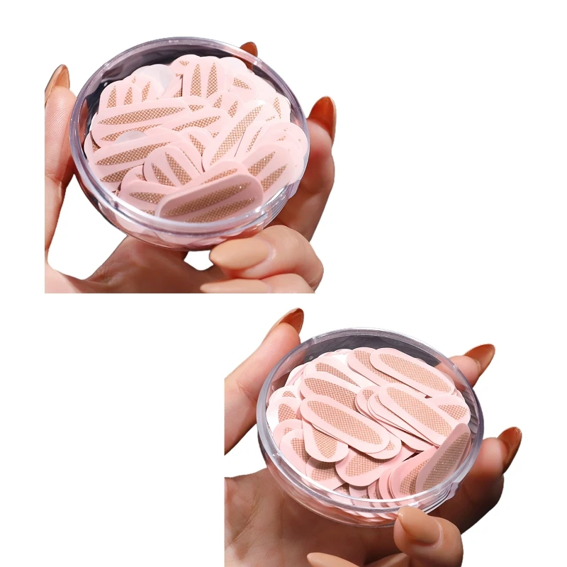 

Q1QD невидимые наклейки для глаз, портативная дышащая натуральная невидимая двойная лента для век