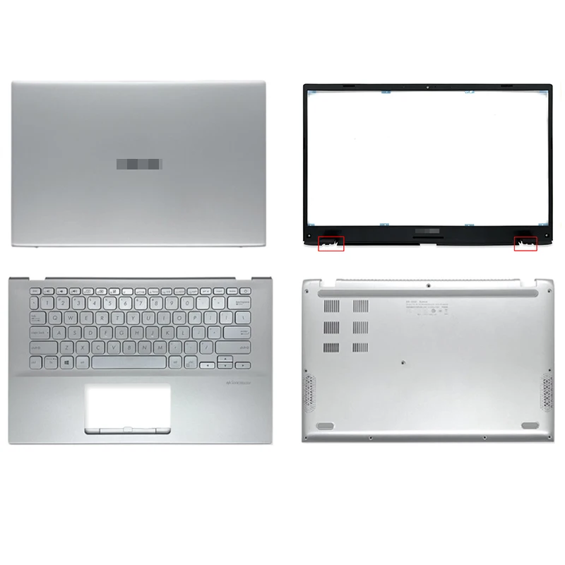

Новинка для ноутбука ASUS VivoBook 14 X412 V4000F, задняя крышка ЖК-дисплея, передняя панель, Упор для рук, нижний чехол, верхний чехол, A B C D, 14 дюймов