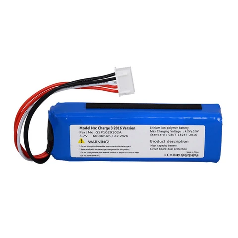 Литий-полимерная сменная батарея для JBL Charge 3 2016 для зарядки 3 2016 версия динамика GSP1029102A 330SL батарея