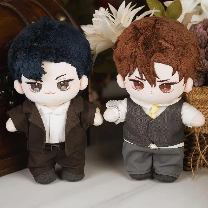 

Official Novel Di Ao Xian Shen Cute 20cm Plush Stuffed Doll Body Toy With Clothes Outfit Pillow Plushie BL Collection Xmas Gifts