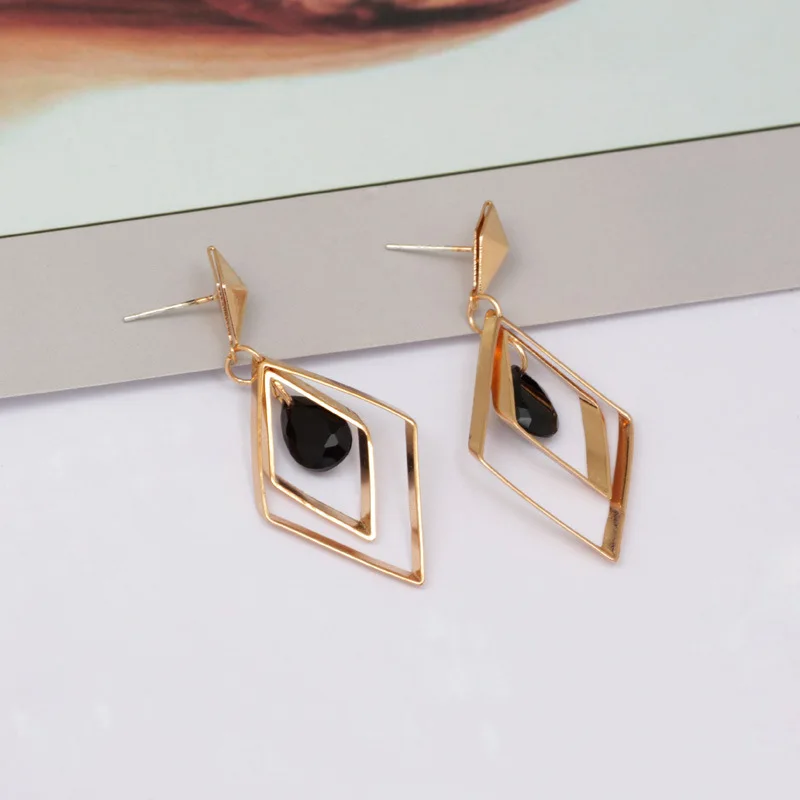 Delysia King серьги в форме алмаза