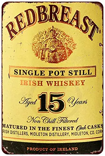 

Custom Kraze Redbreast Irish Pot Still Vintage Whiskey ad Reproduction Metal Sign