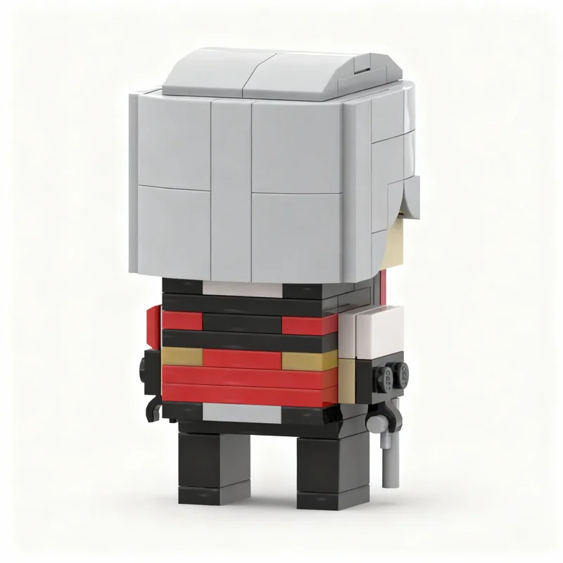 Набор из 125 деталей MOC: Конструктор BrickHead Акихико Санада (Persona 3) — Архитектурная модель, идея для подарка на Рождество, развивающая творческая игрушка DIY (art.: 3920dc83d0cff) - 3920dc83d0cff