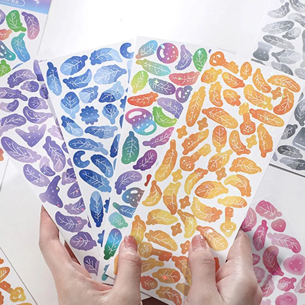 

Phone School Supplies Korean Decorative Stickers Stationery Sticker Angel Wings Stationery Sticker Album Decoration