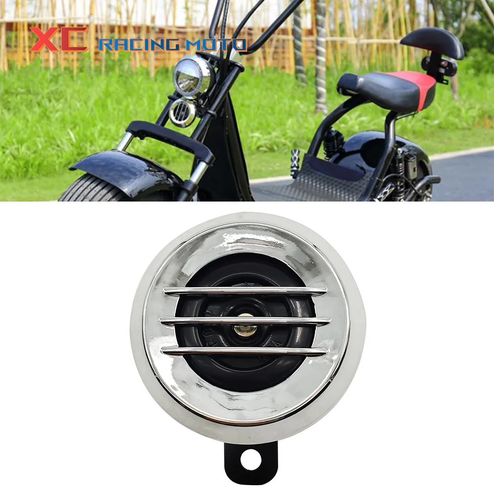 

60V 0.2A 100dB Electric Scooter Electric Horn Kits For Citycoco Electric Scooter Harley Electric Scooter Waterproof Loud Horn