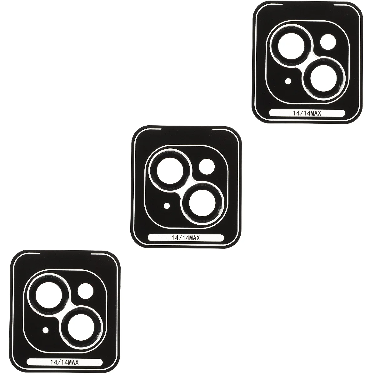 

3pcs Lens Cover Camera Protector Lens Cover Compatible for iPhone 14/14Plus