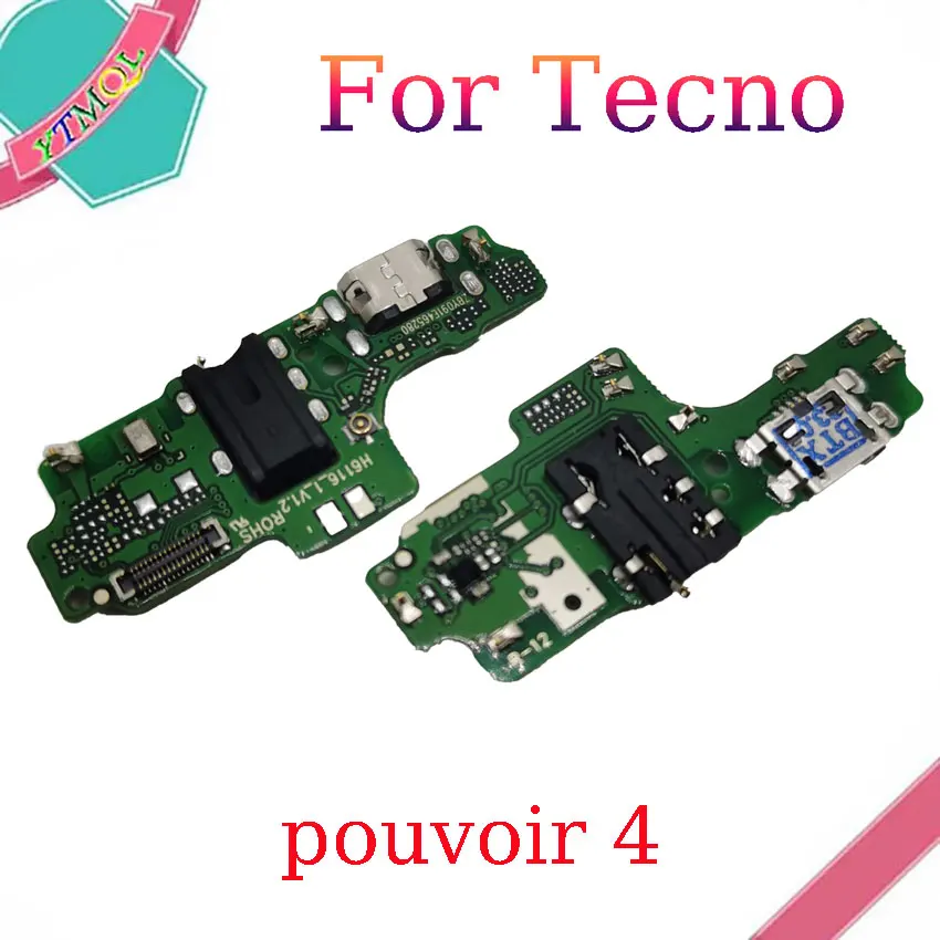 

1Pcs USB Charging Dock Port Board For Tecno pouvoir 4 Flex Cable