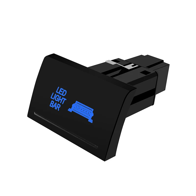 

Сменный синий светодиодный кнопочный переключатель 12 В для моделей VW AMAROK 2010 ~ 2016 с проводным соединителем