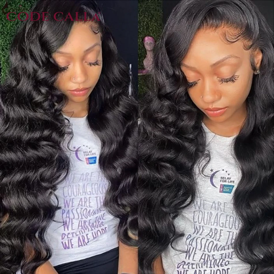 

30 Inch Loose Wave Wig Brazilian Remy Wigs For Women Human Hair 4x4 Lace Closure Wig Pre plucked Lace Wig