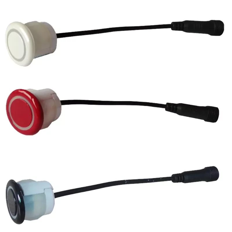 

1 Pc Auto Parking Induction Sensor 12V 23mm Reverse Induction Sound Alert Indicator Probe Vehicle Accessories