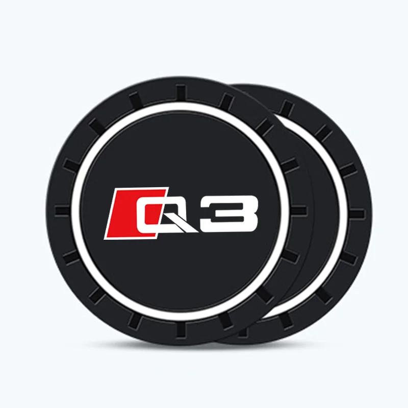 

Автомобильный подстаканник 2 шт., Нескользящие силиконовые коврики для подстаканников AUDI A1, A3, A4, A5, A6, A7, A8, Q3, Q7, Q8 TT