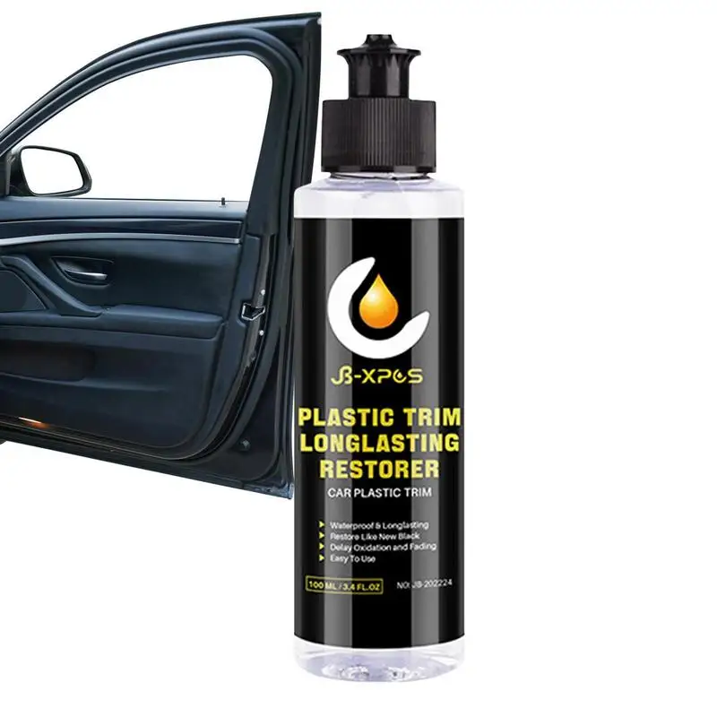 

PP Restorer For Cars 50ml/100ml Car PP Restorer For Bumper Shines & Protect Car PP Parts Refurbish Agent Coating Paste Cleaner