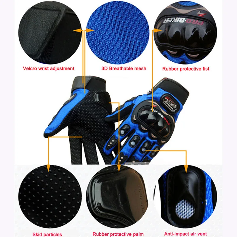 Мотоциклетные гоночные перчатки Knight мотоциклетные велосипедные с защитным