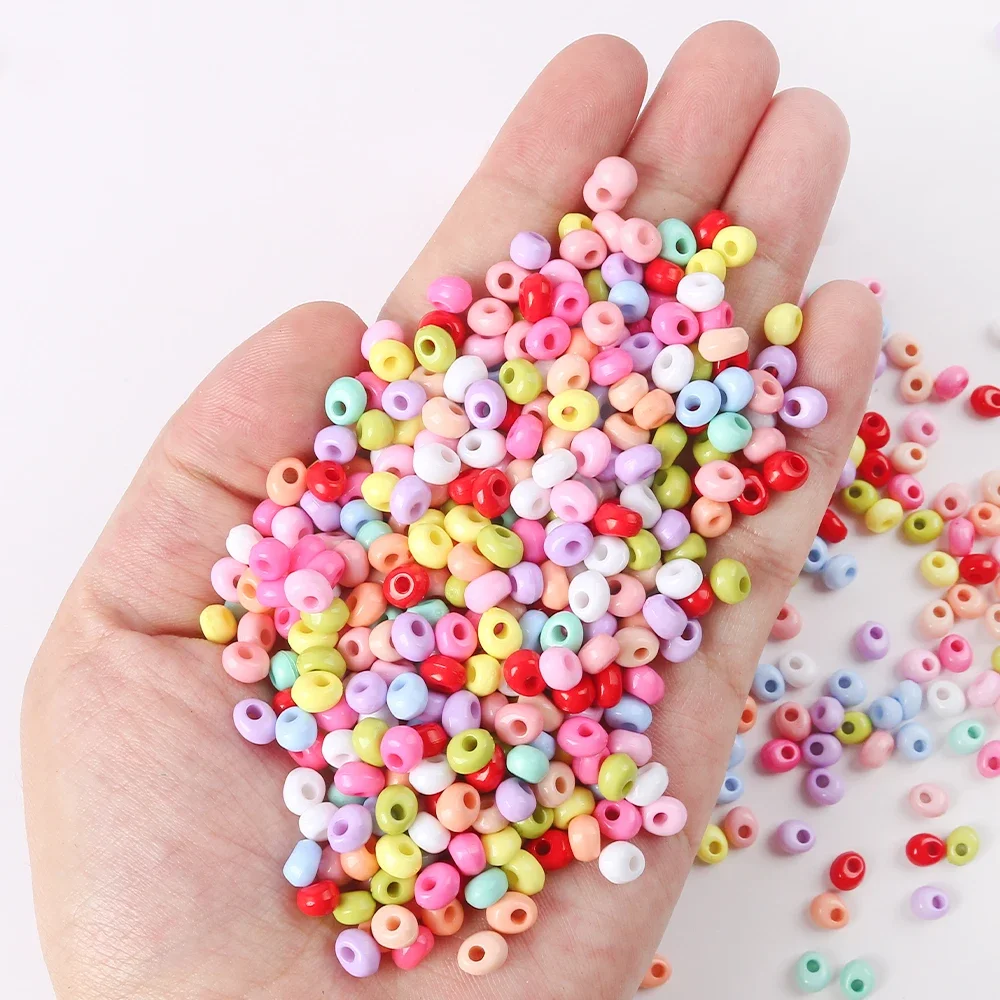 Бусины из акрила 10 г 5 мм