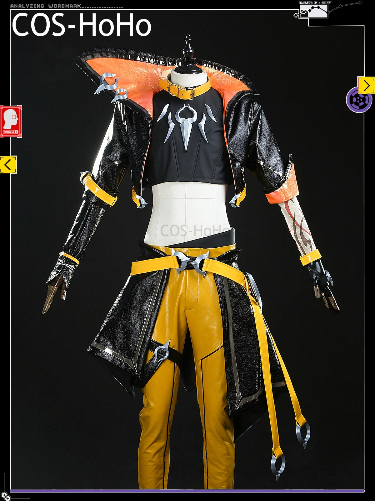 Костюм для косплея из игры COS-HoHo LOL Shieda Kayn Heart Steel