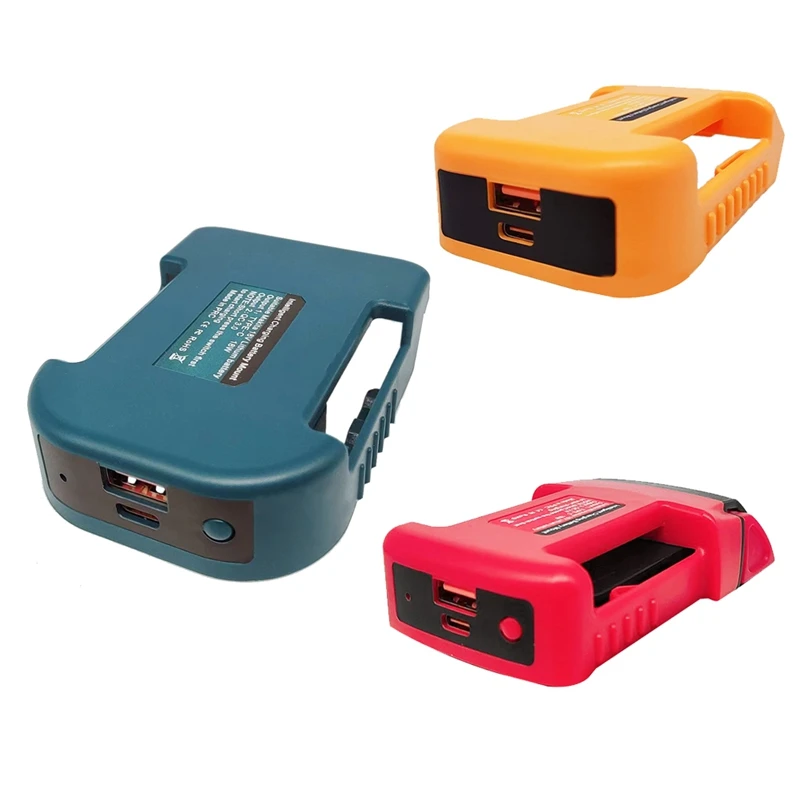 Стойка для быстрого зарядного устройства аккумулятора 18 В портативный адаптер