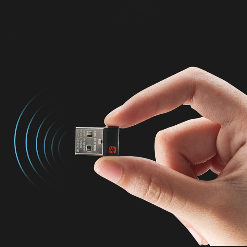 

1pc Wireless Dongle Receiver Unifying USB Adapter For Logitech Mouse Keyboard Connect 6 Device For MX M905 M950 M505 M510 M525