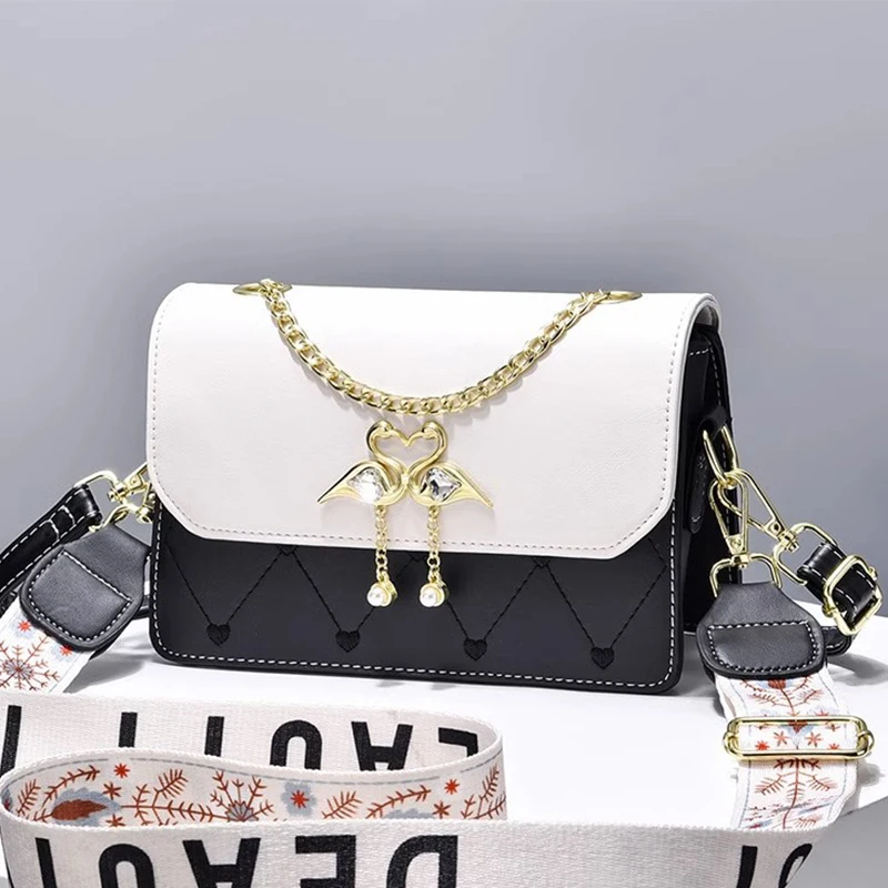 Женская сумка через плечо роскошная брендовая модная для девочек