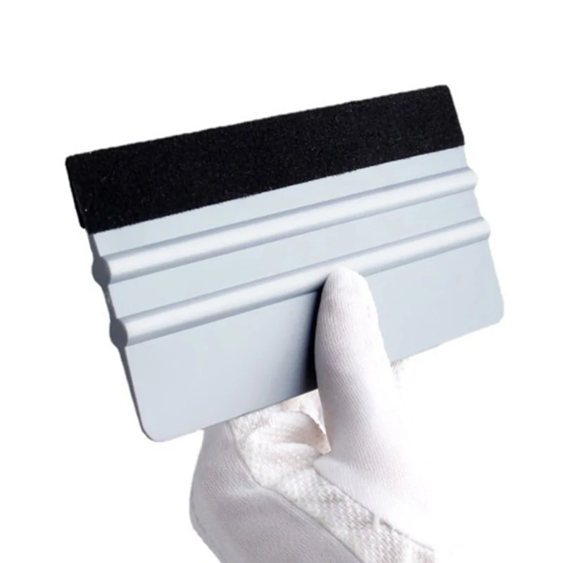 

1Pc Auto Styling Felt Edge Vinyl Squeegee Car Vinyl Scraper Vehicle Window Tint Film Wrapping Squeegee Applicator Tool