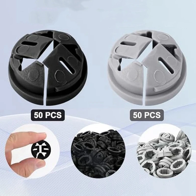 100 шт. нажимные кабельные разъемы 3 5-дюймовые соединители зажимы для Romex 3/8 дюйма