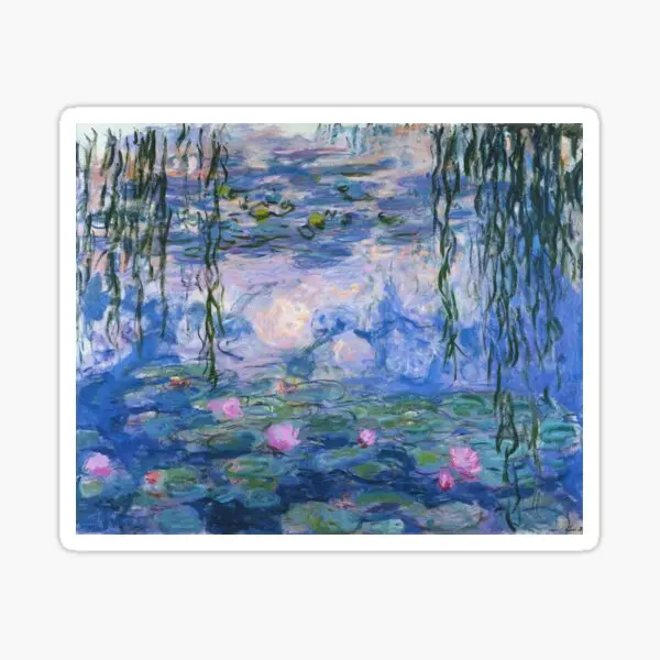 

5 шт., наклейки на бампер «Клод Моне»