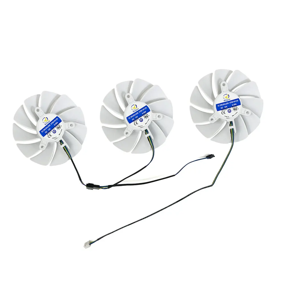 Охлаждающий вентилятор CF9015H12S GA92S2U белый RTX3090 3080 3070 с графическим процессором для