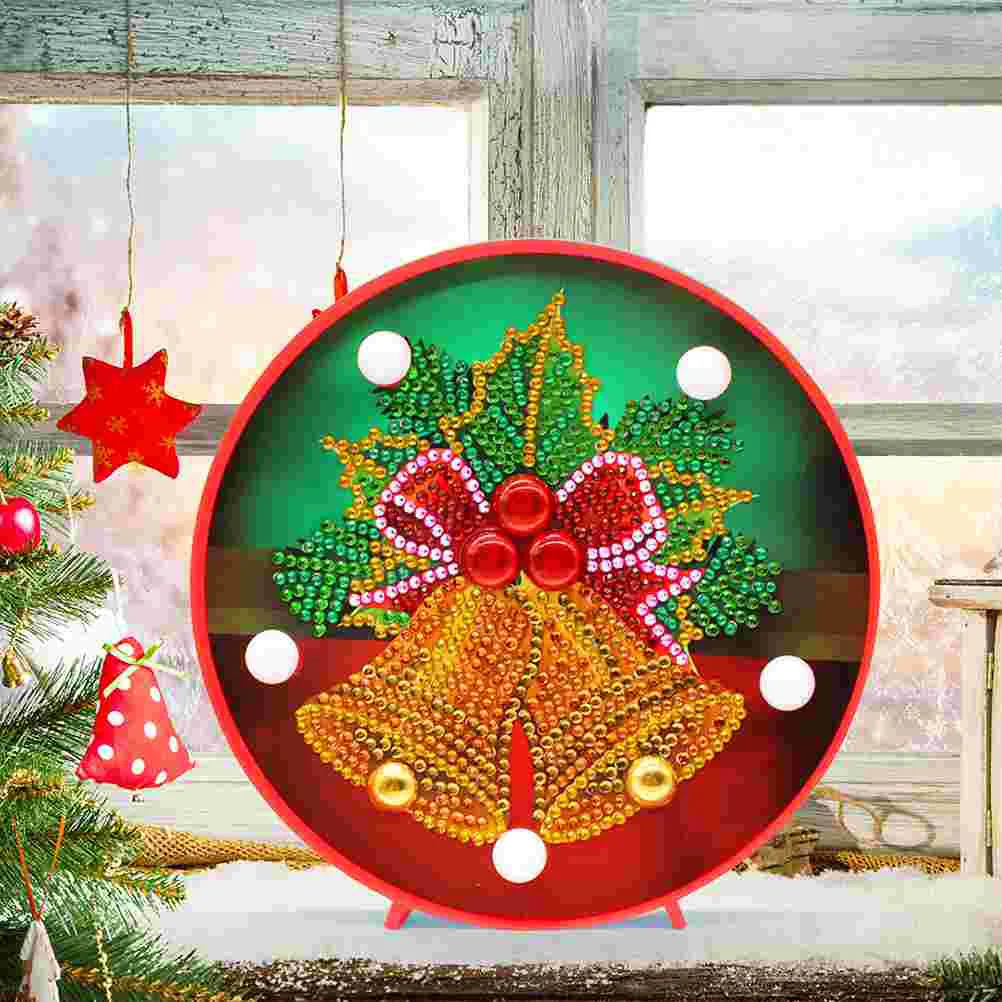 

DIY Marquee Lamp Beads Painting Full Drill Desktop Ornament Decorative Diamond Drawing