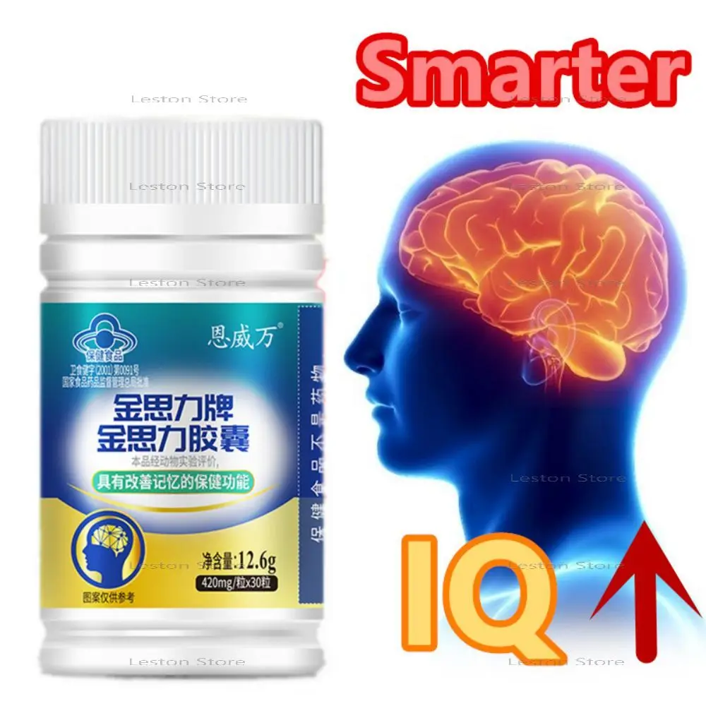 

Premium Nootropic Brain Booster Supplement Enhance Focus Improve Memory Mental Enhancement Pills for Neuro Energy amp; IQ Ginkgo