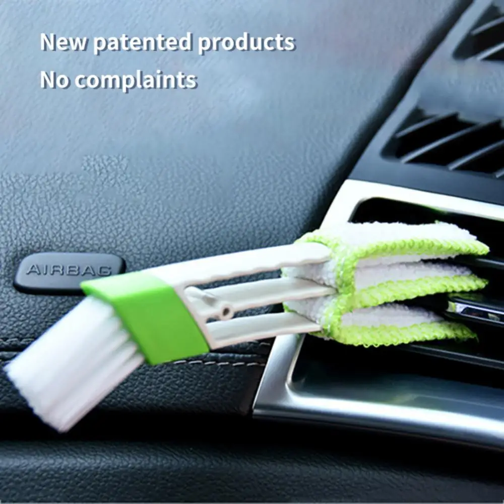 

1pc Air Conditioner Gap Brush Dashboard Dust Brush Auto Air Conditioning Outlet Blinds Cleaning Brush Car Wash Car Accessories