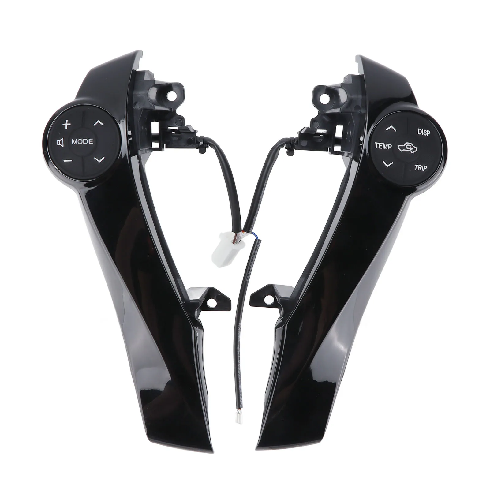 

Black Steering Wheel Switch Multifunction Control Button Car Adaptations Replacement for Prius 2009‑2014