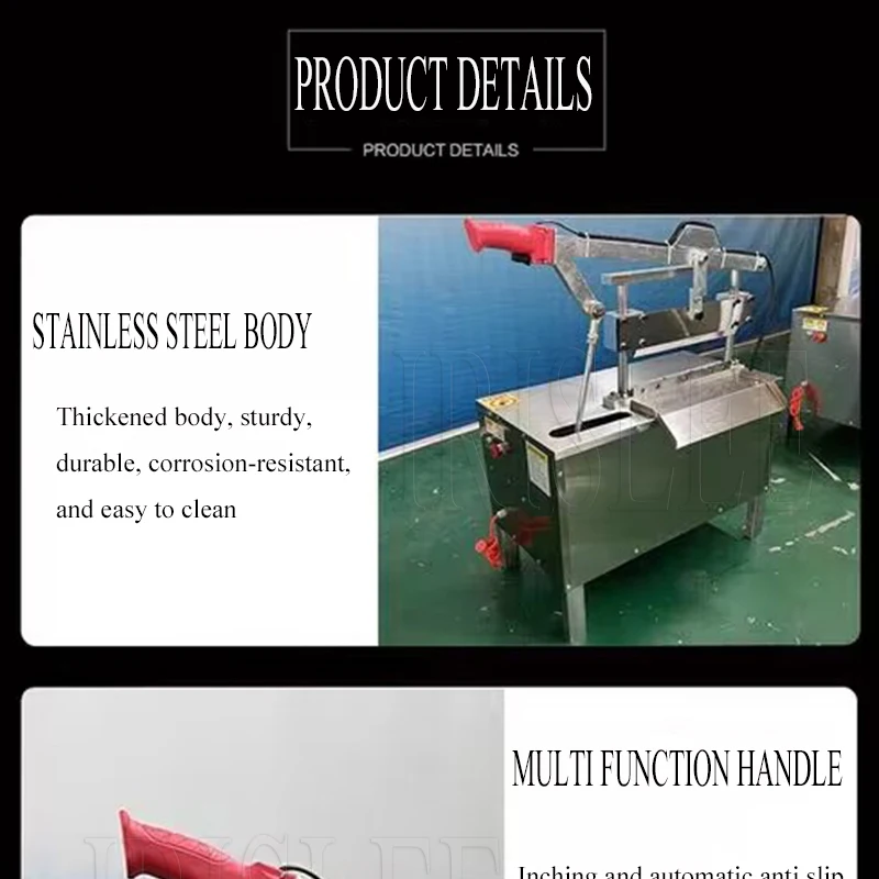 Электрическая коммерческая машина для резки костей и свиней гидравлическая