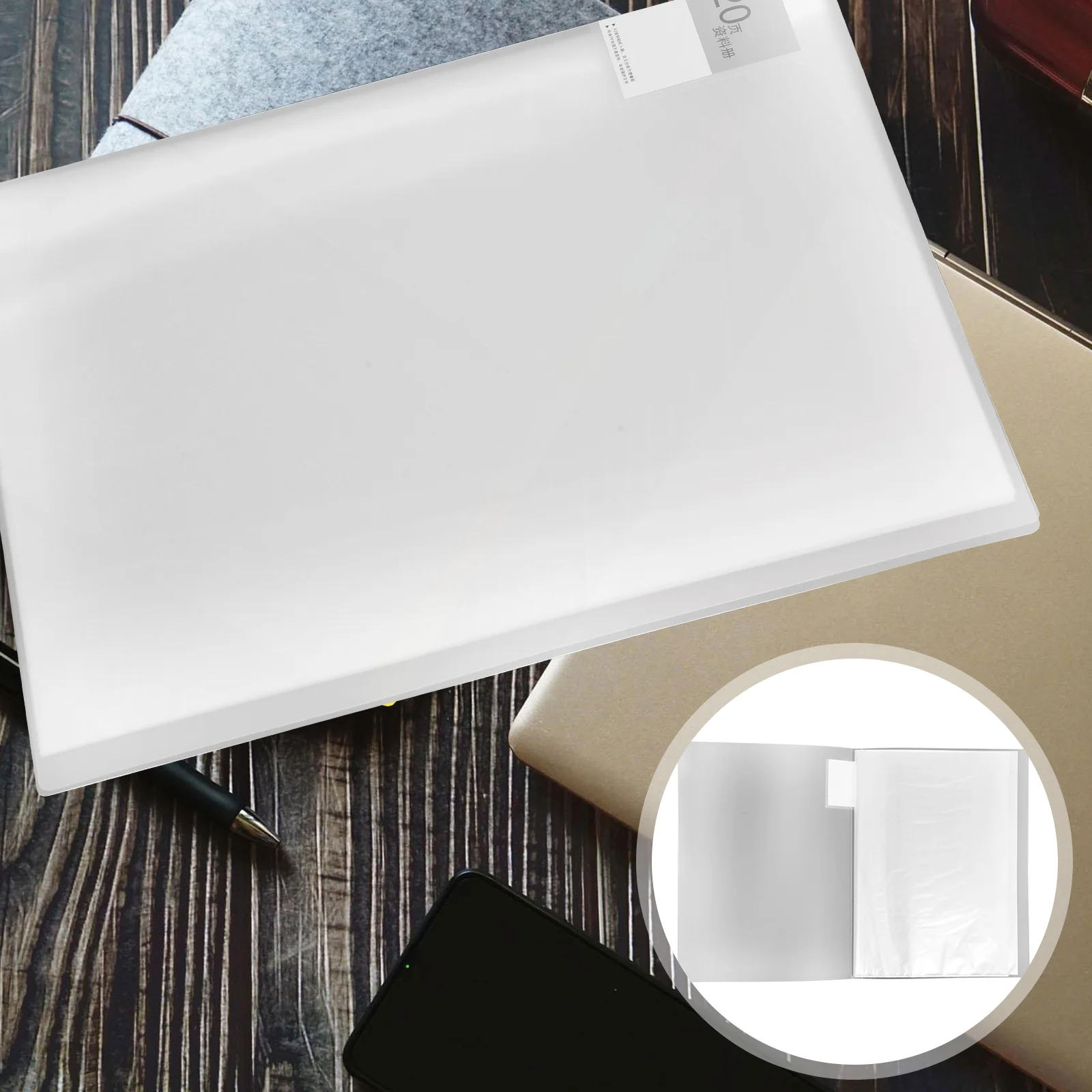 

Artwork A3 Display Folder Test Paper Presentation Folders Book Poster Plastic Binder Organizer Paperwork