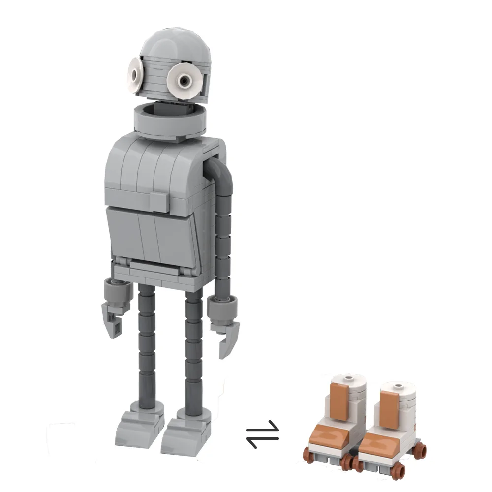 Gobrick MOC аниме фильмы робот мечты модель строительные блоки классическое