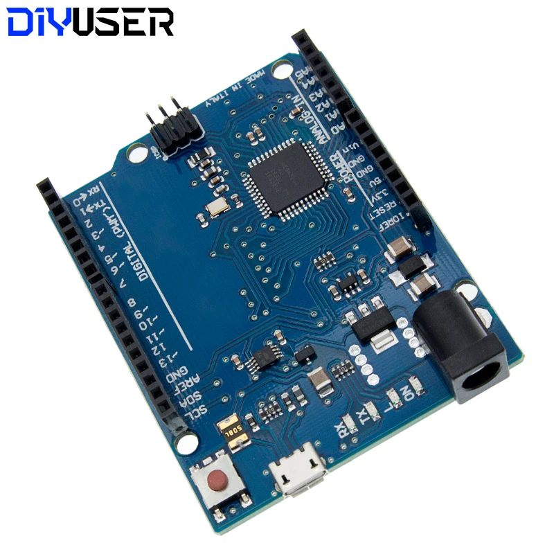 Макетная плата Leonardo R3/макетная R3 с USB-кабелем 30 см ATMEGA32U4 для Arduino