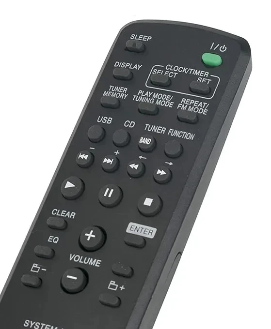 Фото Пульт дистанционного управления для Sony CMT-FX205 CMT-FX200 MHC-EX700 MHC-EX600 MHC-EX99 HCD-CBX3 HCD-BX30R Mini HI-FI компонентная система №1