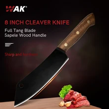 WAK 8 дюймов Кухня полный Tang 3Cr13 шеф-нож острый кухонный нож для