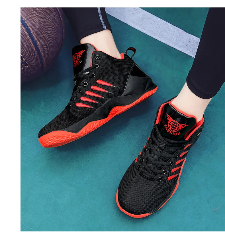 Basketball shoes men's high top sports running shoes casual shoes sneaker