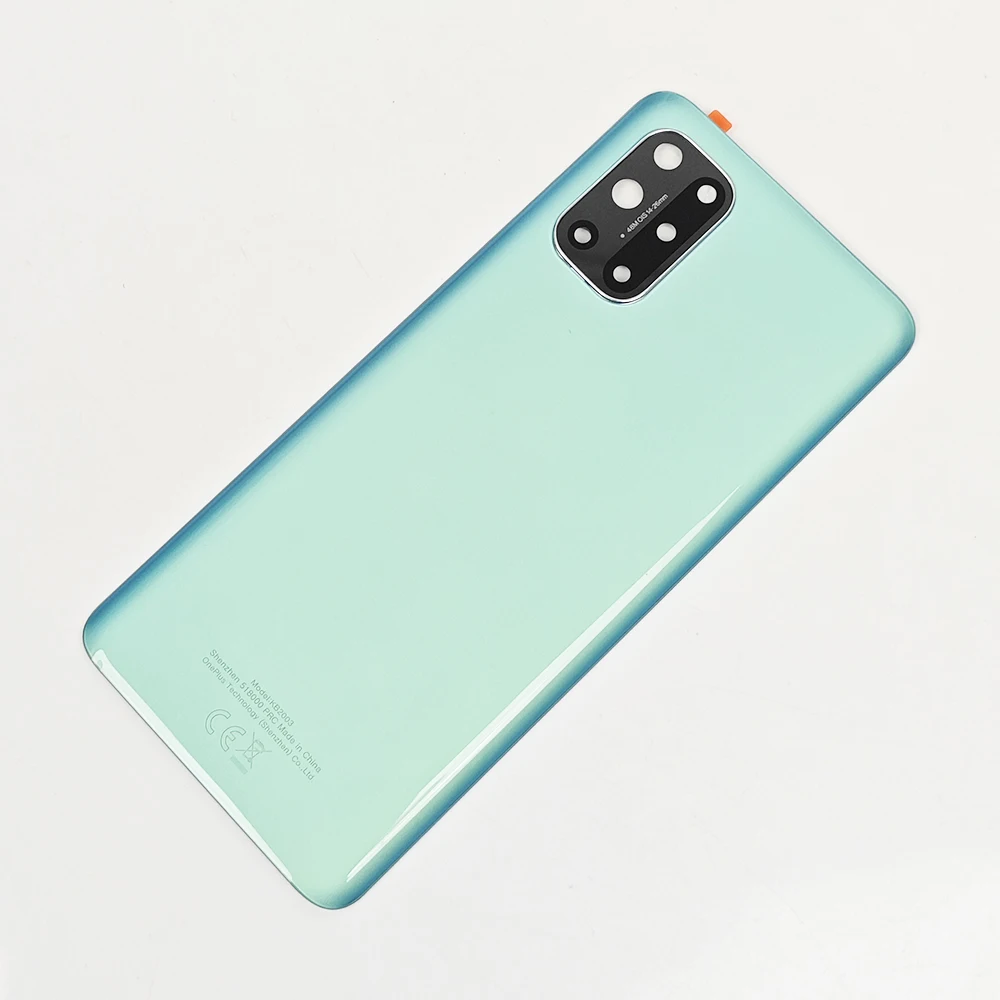 Фото Задняя стеклянная крышка A+++ для OnePlus 8T / OnePlus 8T+ 5G, сменный корпус для аккумулятора, задняя крышка корпуса + клей + линза №2