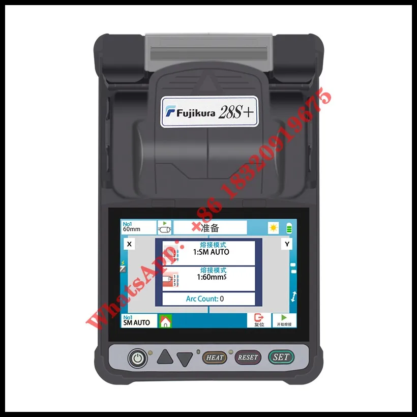 

Newly Fujikura FSM-28S/FSM-38S/FSM-48S Automatic Fiber Optic Cable Welding Machine Fiber Fusion Splicer CT-08 CT-50