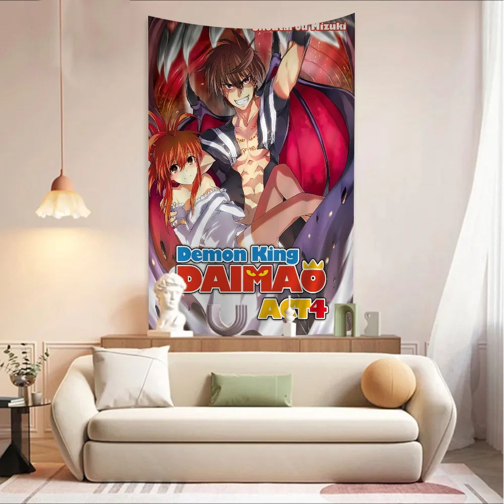 Декоративный Настенный Гобелен Demon King Daimao DIY для гостиной