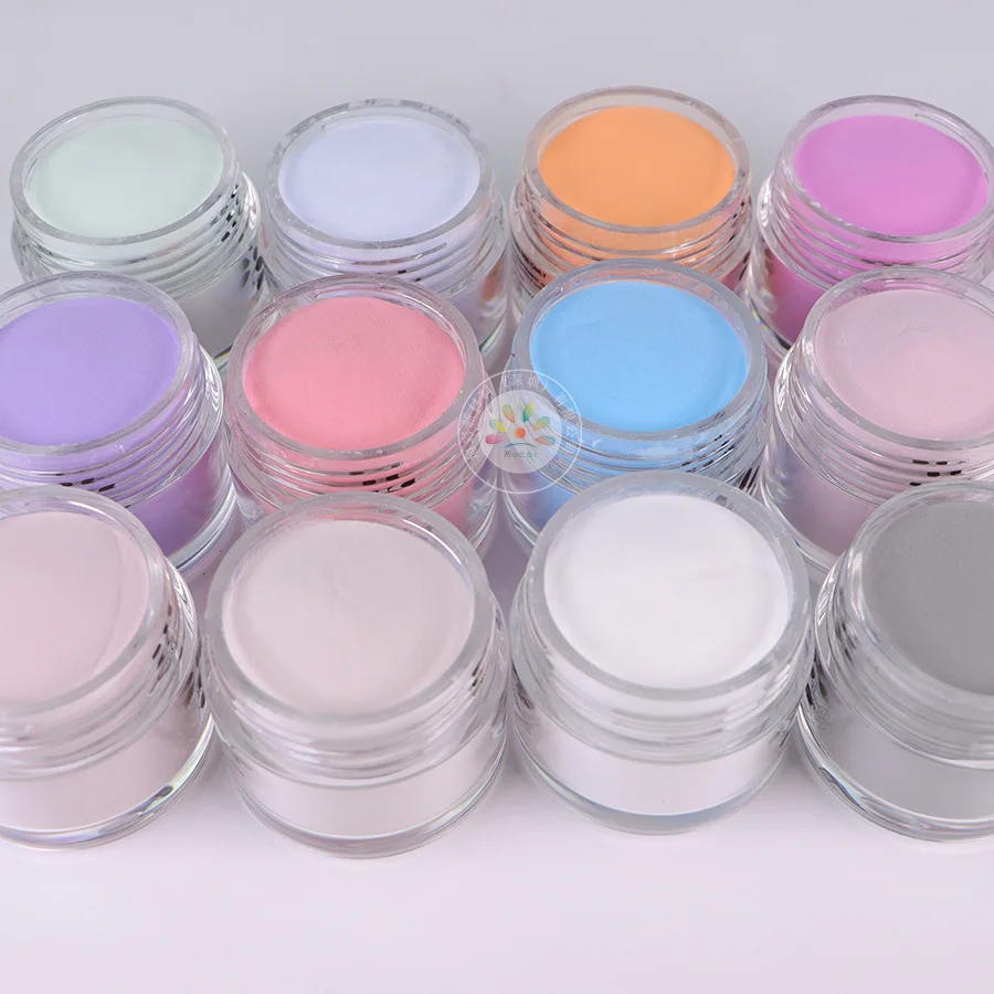 

Salon Quality 5A Professional Grade 3in1 Acrylic Dip Nail Powder Pastel Colors Collection 1OZ Perfect for 3D Nail Designs